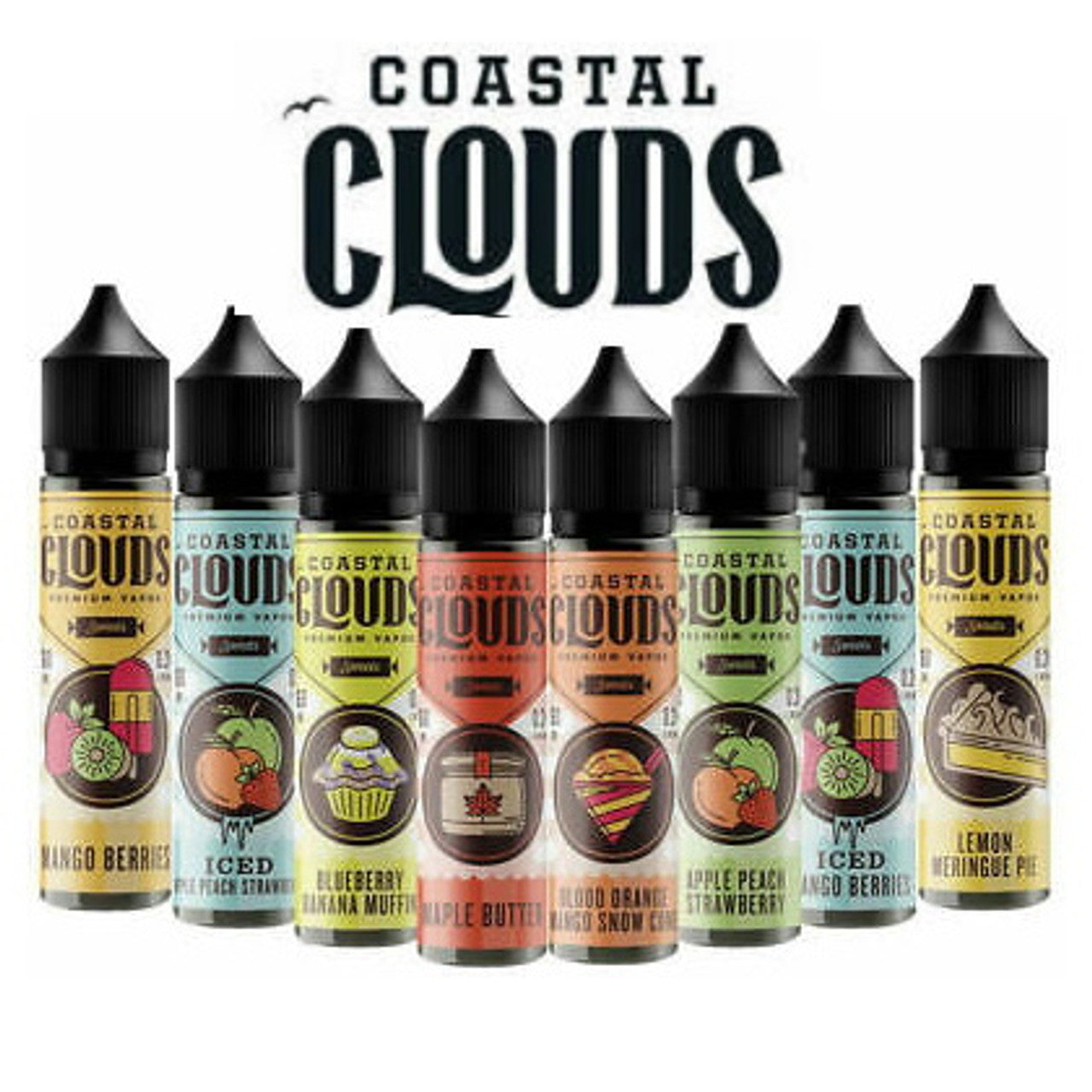 Coastal Clouds Premium E-Liquid 60ml