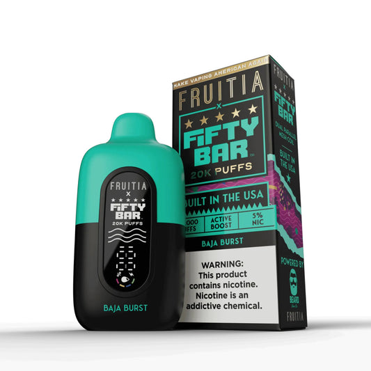 Fruitia X Fifty Bar 20K