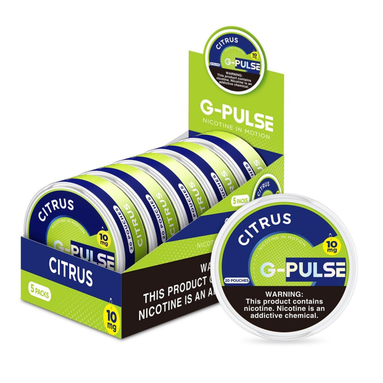 G-Pulse Nicotine Pouch (1 Can)