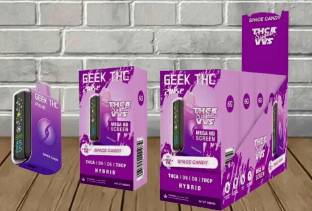 Geek THC Pulse THCa Sugar VVS Blend Disposable 6g