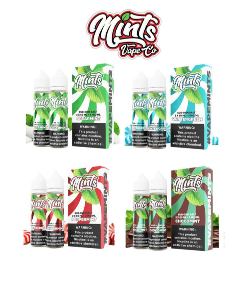 MINTS Vape Co E-Liquid 60ml 2pk