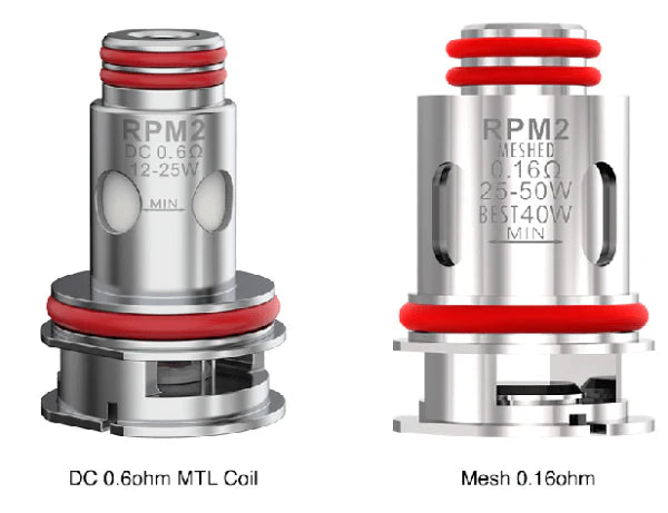 Smok Rpm 2 - Rpm 2 Dc 0.6 Ohm Mtl Coil | Vapor Hatch