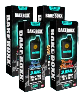 Bake Boxx THC-A THC-P Live Rosin Disposable Vape – 3.5ml