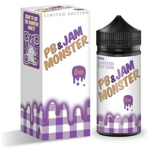 PB & Jam Monster Premium E-Liquid 100ml