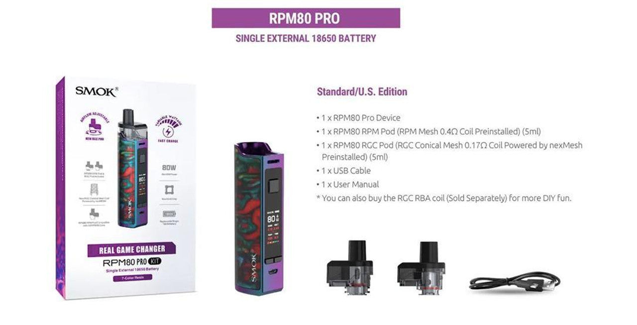 Smok RPM80 PRO Mod Pod Kit