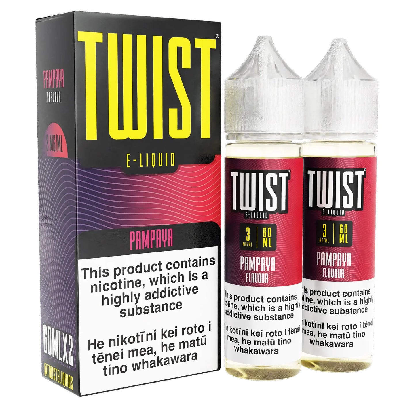 TWIST Premium E-Liquid 60ml 2pk